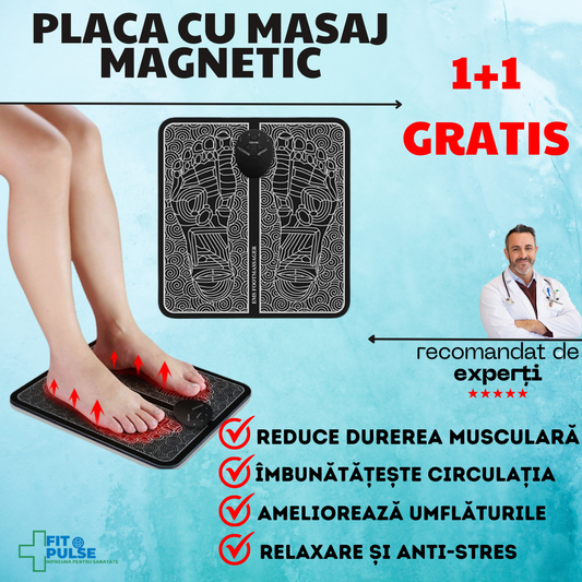 PLACA CU MASAJ MAGNETIC